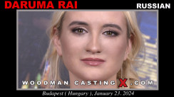 Casting of DARUMA RAI video