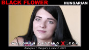 Black flower