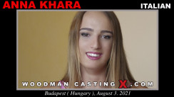 Casting of ANNA KHARA video