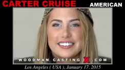 Casting of CARTER CRUISE video