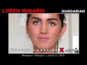 Casting of LOREN MINARDI video