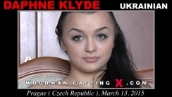 Download Daphne Klyde casting video files. Pierre Woodman undress Daphne Klyde, a  girl. 