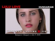 Casting of LULU LOVE video
