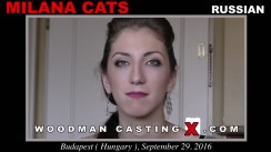 Casting of MILANA CATS video