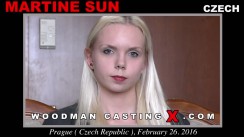 Casting of MARTINE SUN video