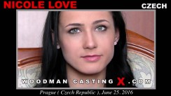 Watch our casting video of Nicole Love. Erotic meeting between Pierre Woodman and Nicole Love, a  girl. 